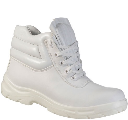BASIC-LINE 34609 FERMO laced boots S2 SRC white