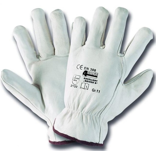 4Safe HDN Driver N cow nappa leather gloves