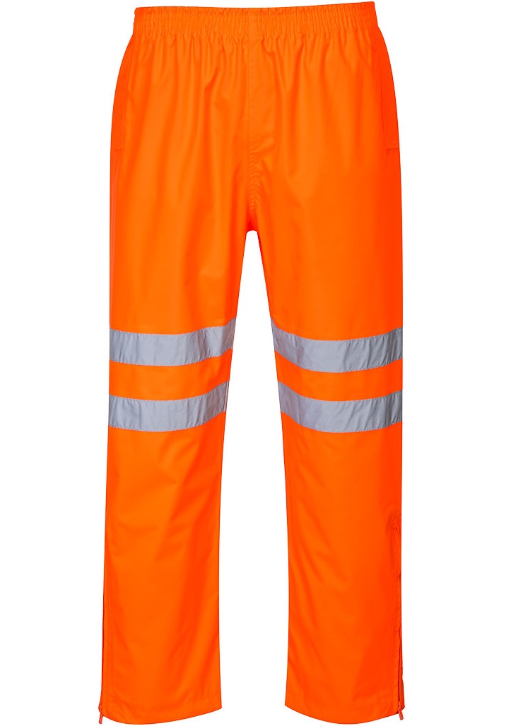 Portwest RT61 Breathable warning waistband trousers light orange