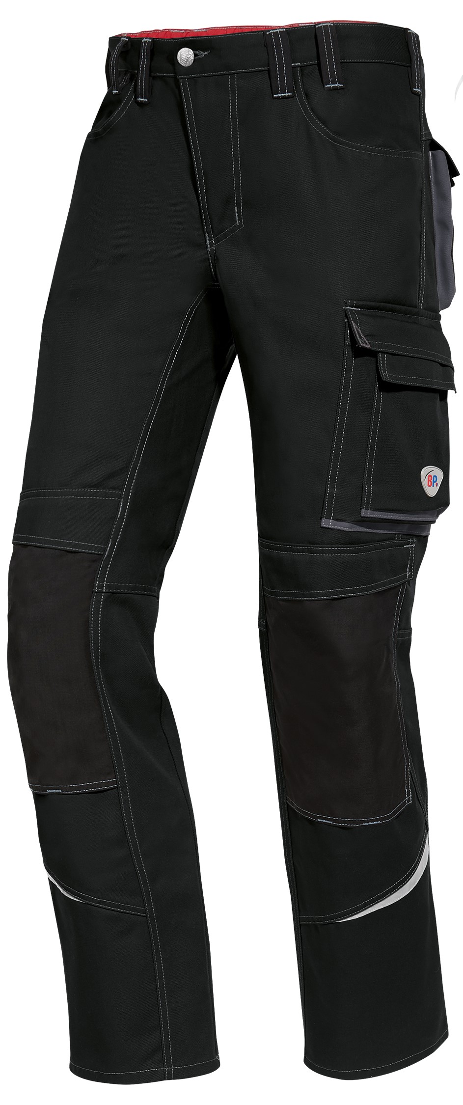 BP 1803-720 Comfort work trousers with reflex and Comfort Plus knee pad pockets