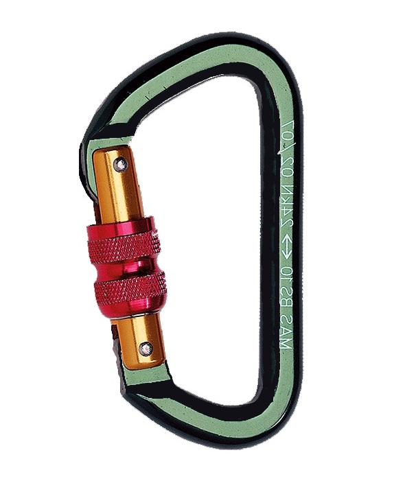 M.A.S Climber snap hook BS 10 Aluminium