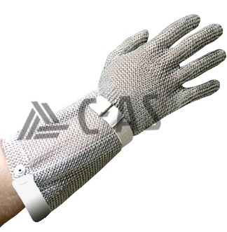 Schlachthausfreund Protec stab protection glove with 15 cm gauntlet