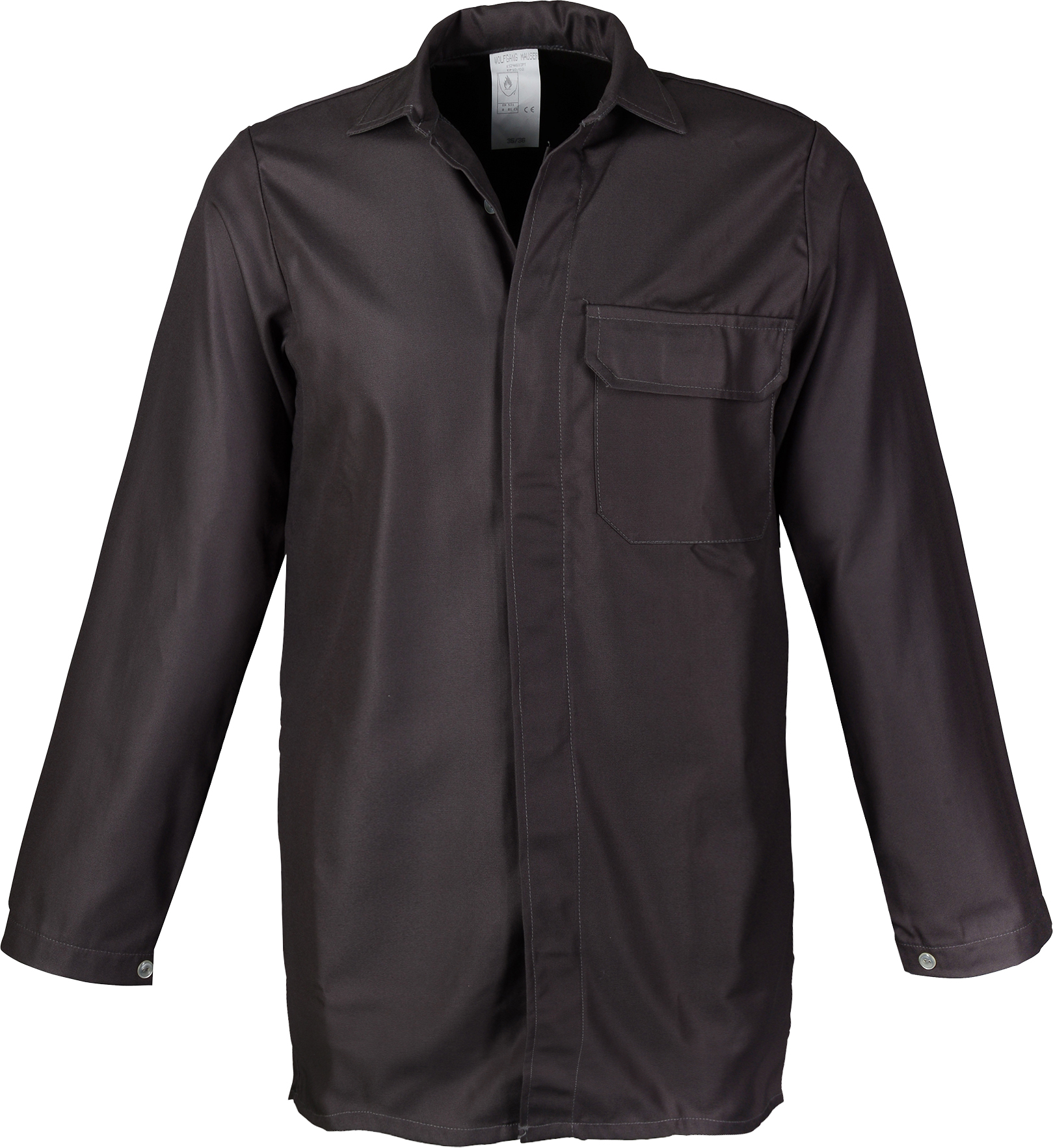 Asatex KS24HE03PY Flame retardant shirt grey