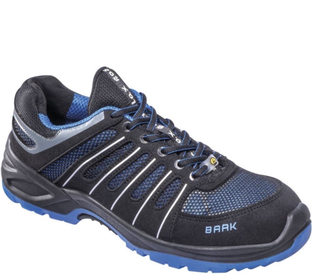 Baak 7008-N Herby low shoes S1 SRC ESD width 11 black-blue