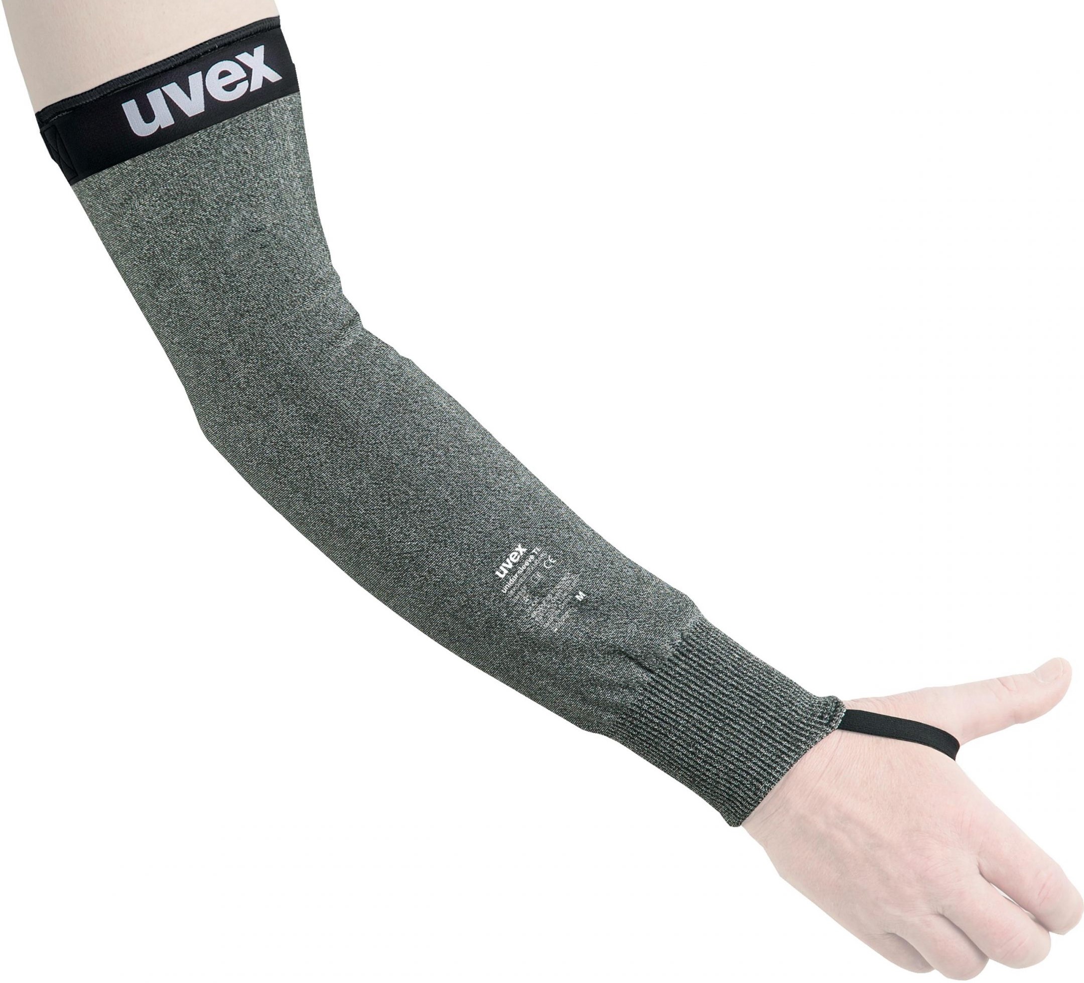 uvex 60974 athletic unidur sleeve cut protection forearm protection level C TL with thumb loop