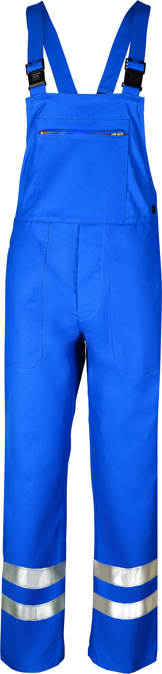 Asatex TECLHMR01 Multinorm, flame, chemical protection dungarees blue