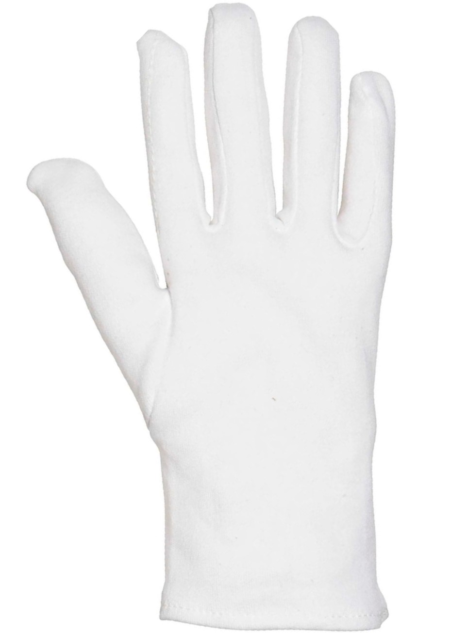 corsair tricot cotton gloves medium food grade