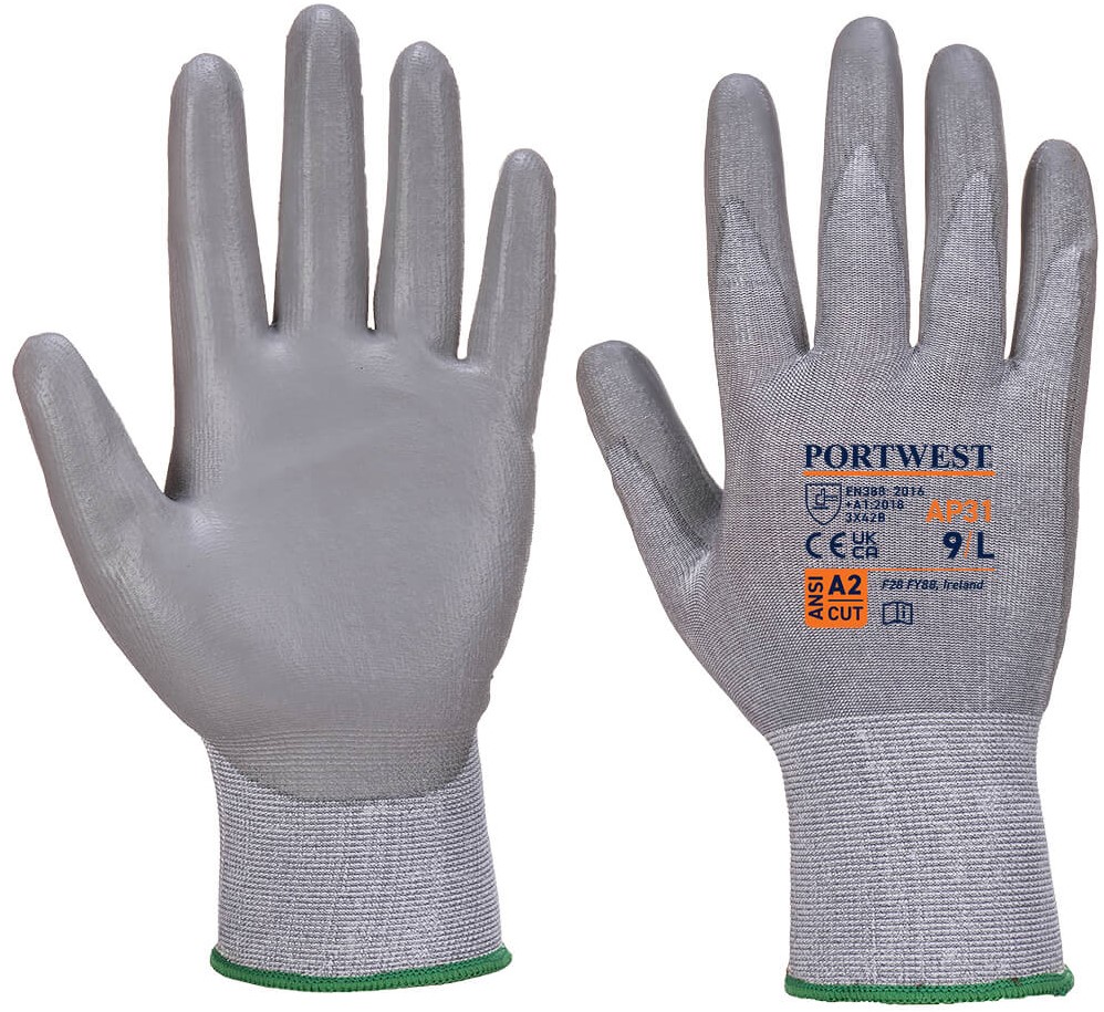 Portwest AP31 PU cut resistant gloves level B