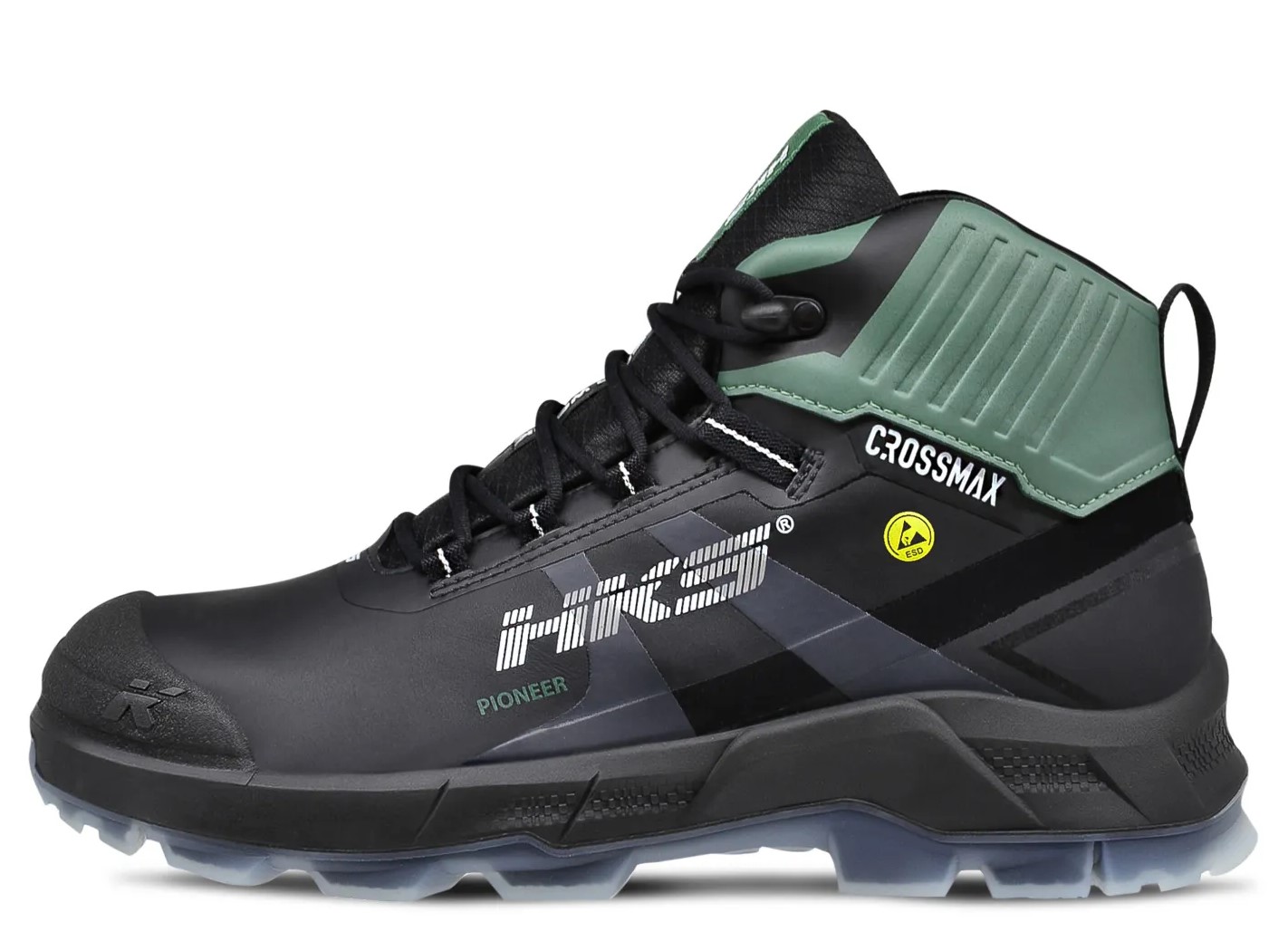 HKS 834092 Crossmax Pioneer Green S3S-Halbstiefel