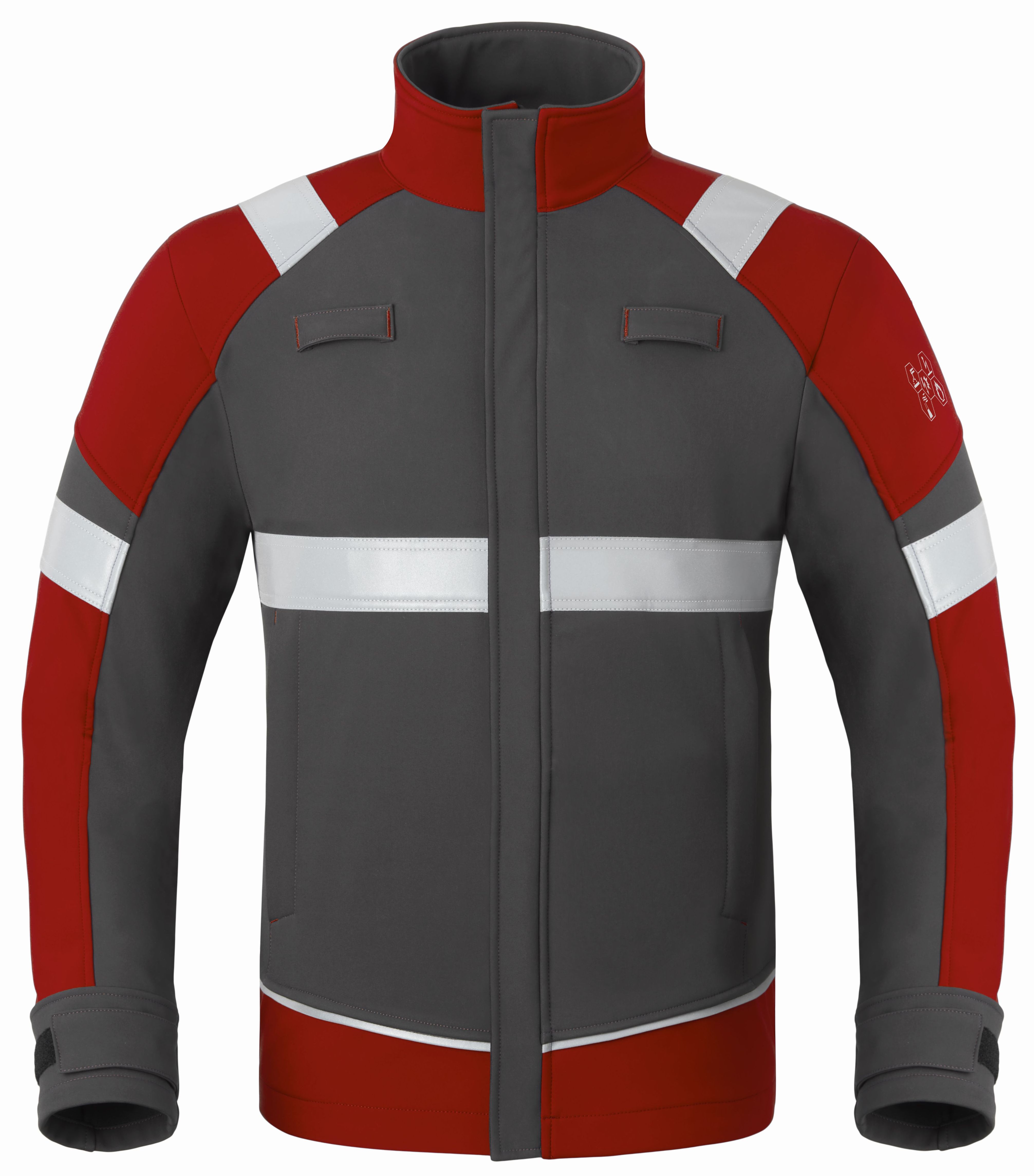 HV-50384-AAB-S - kohlengrau-rot