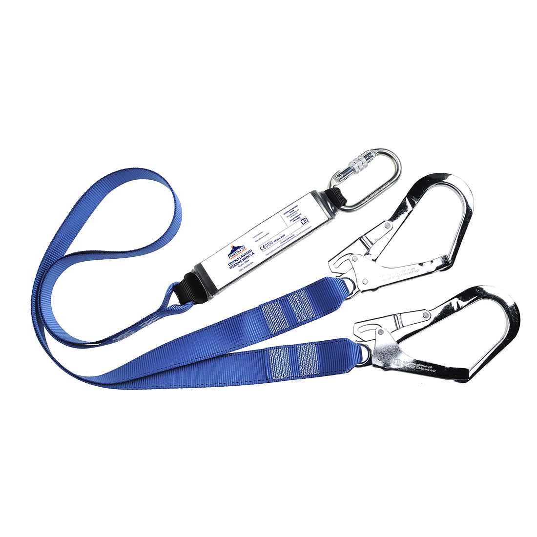 Portwest FP51 - Double lanyard with polyester webbing shock absorber
