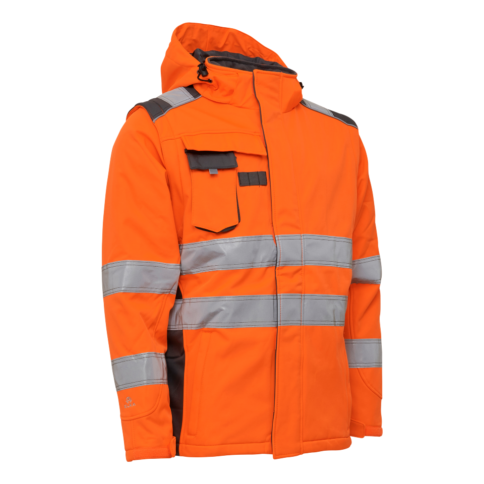 EL-116514R-leuchtorange-schwarz-S - leuchtorange-schwarz