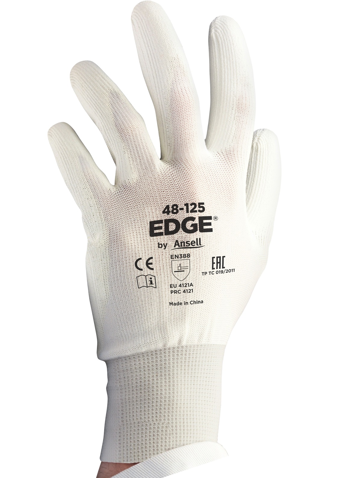 Ansell Edge 48-125 protective gloves with PU coating