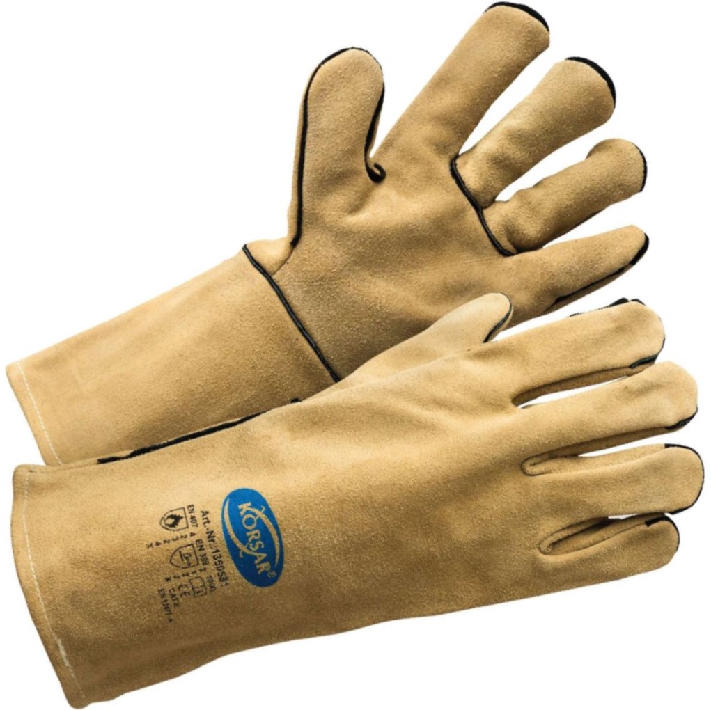 KORSAR Koriweld I Top welding gloves made of cow split leather