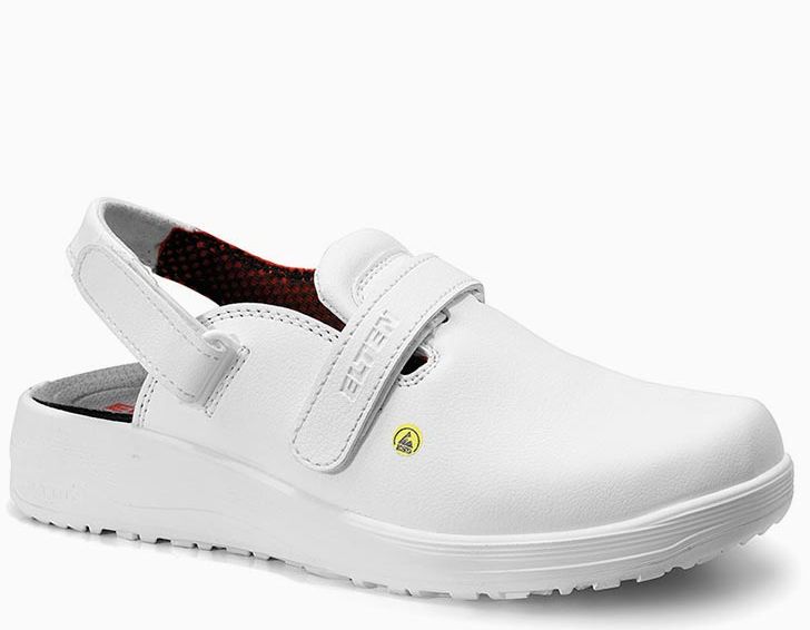 Elten Mia white 974440 Ladies' Clogs ESD OB A E FO SRC