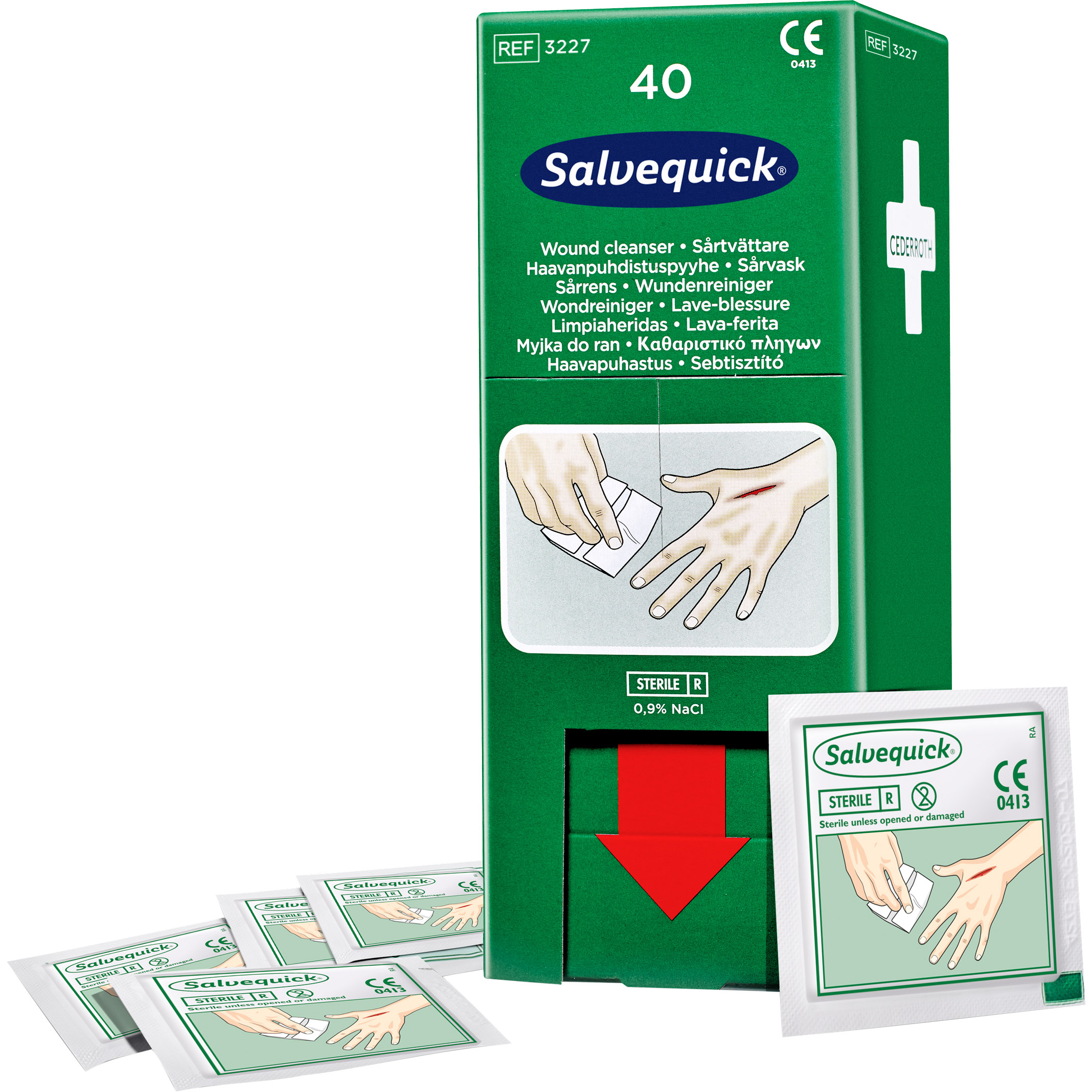 Salvequick 3227 Wound Cleanser 