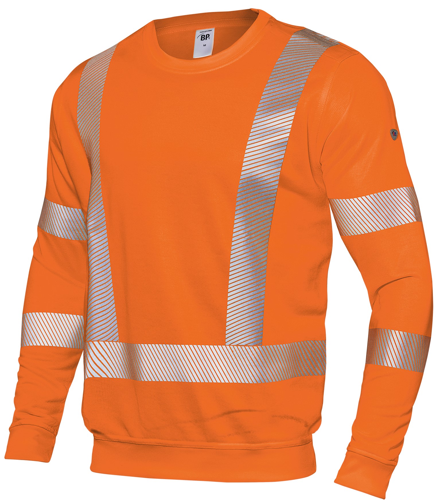 BP 2134-873 High visibility sweatshirt long sleeve unisex Hi-Vis Comfort