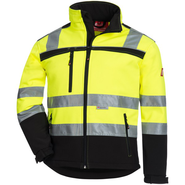 Nitras Motion Tex Viz high visibility softshell jacket
