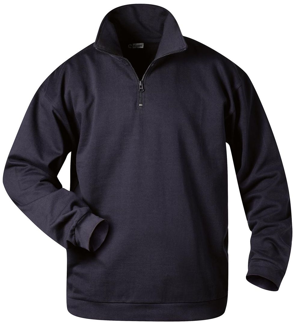 elysee 21777 GERD Sweatshirt with Troyer collar navy
