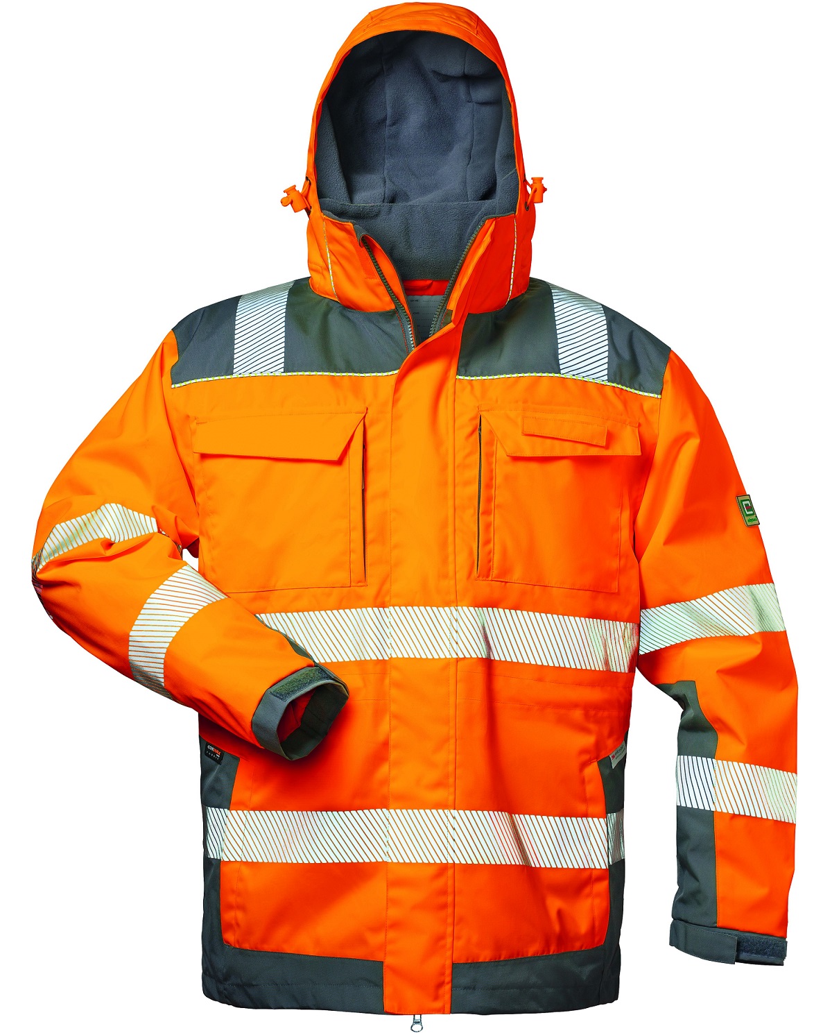 elysee 23439 NIKLAS warning jacket 2 in 1 light orange-grey