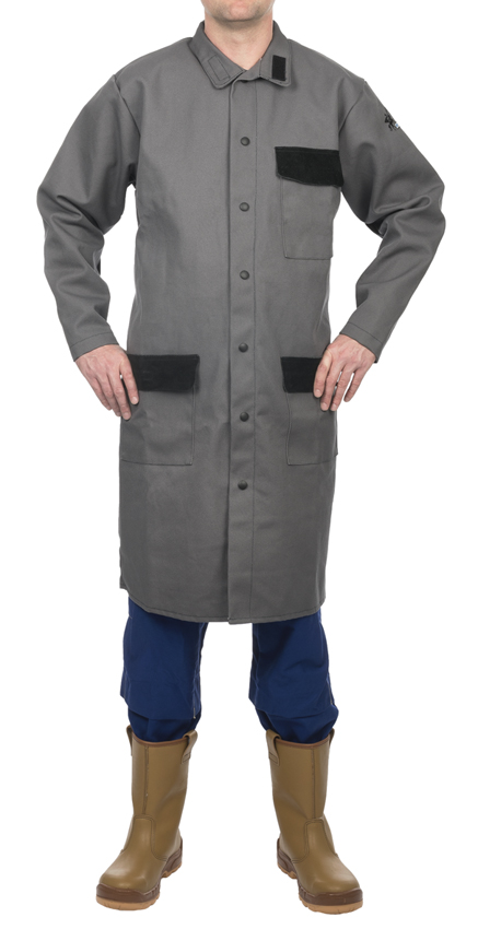 Weldas Arc Knight® 38-4375 Welder's Coat for Heavy Work