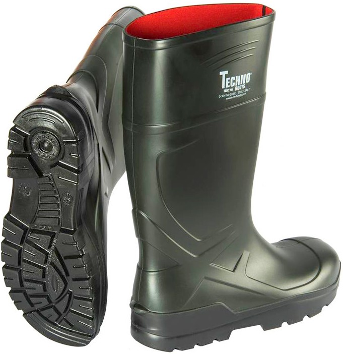 Craftland 35334 VOSSO PU safety boots S5 CI SRC green