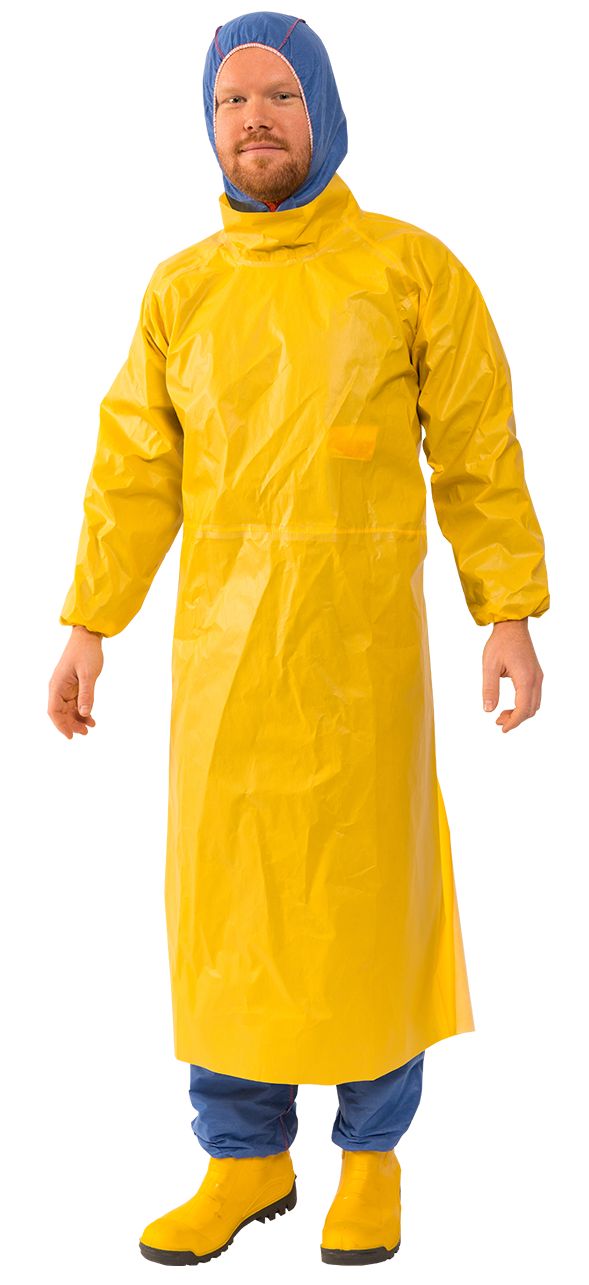 3S ProChem protective gown CPM Cat. III yellow