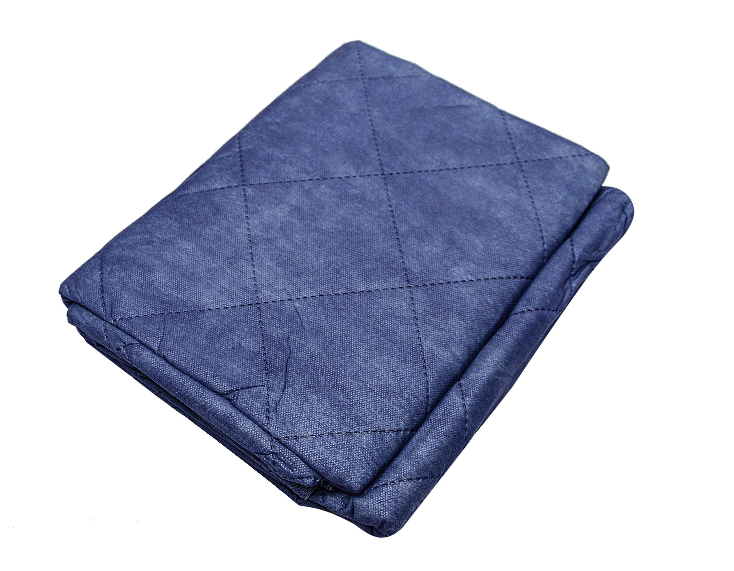 Disposable blanket P-stepp RTEDPW600 blue 190 x 110 cm
