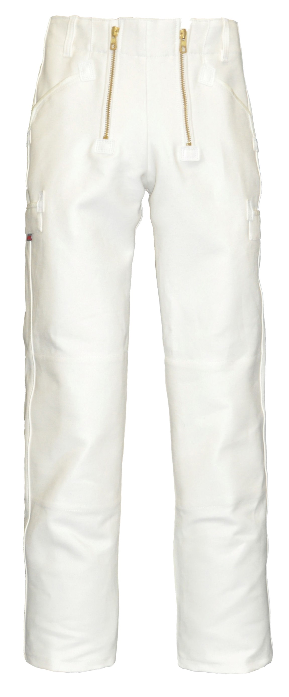 Eiko leash double pilot guild pants pure white