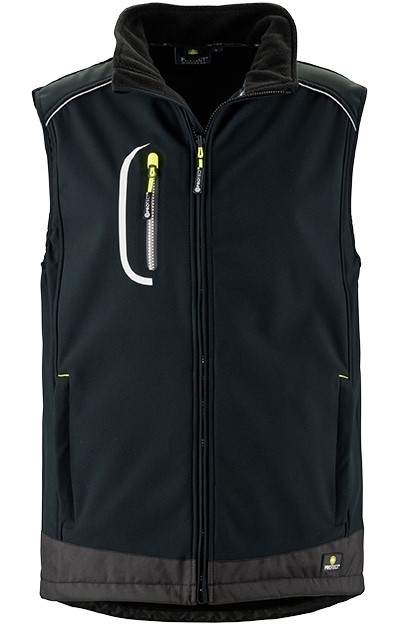 4 Protect IDAHO 3322 Softshell vest black