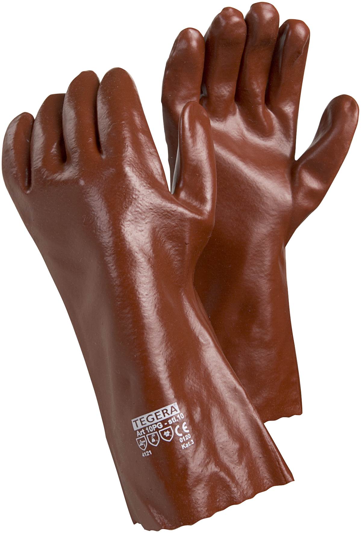ejendals Tegera 10PG PVC chemical protective gloves