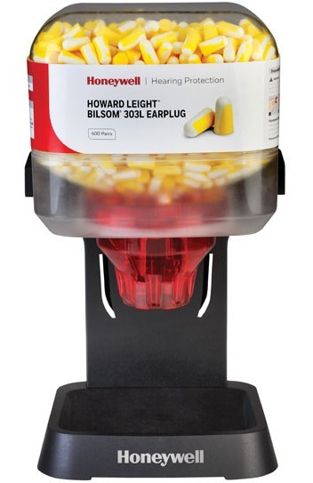 Howard Leight dispenser HL400 Lite with 400 pairs Bilsom 303L