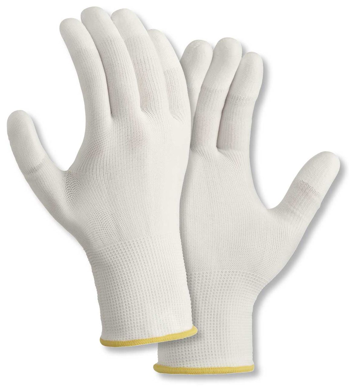 texxor 2411 Nylon knitted gloves with PU fingertips