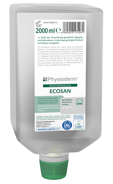 Greven 13897003 Physioderm ECOSAN 2 liters Vario bottle