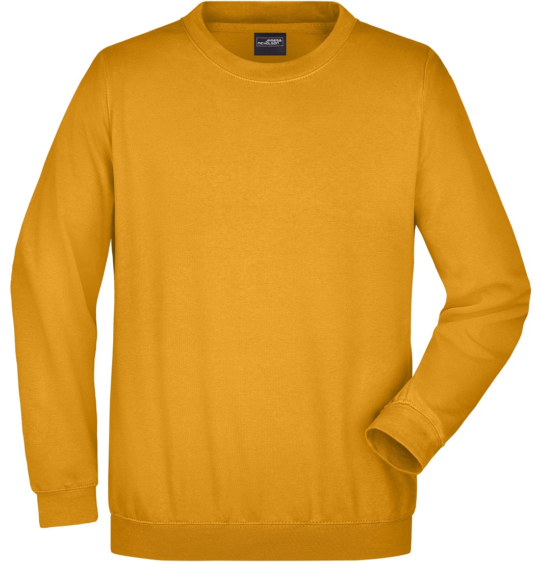 James & Nicholson JN040 Men's Round Sweat-Shirt Heavy in 23 Colors
