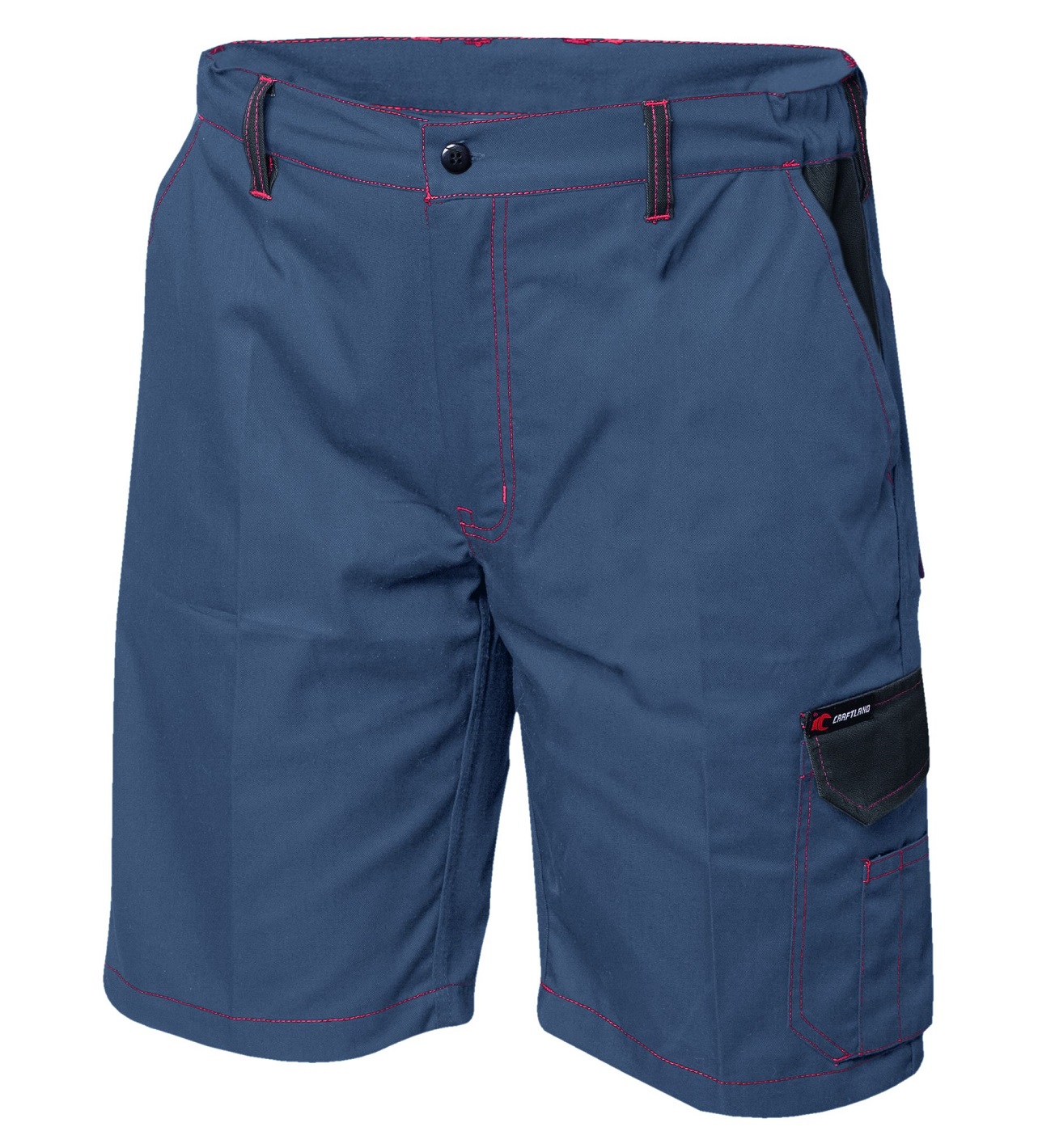 Craftland Ostend 22443 Twill Shorts grey-black