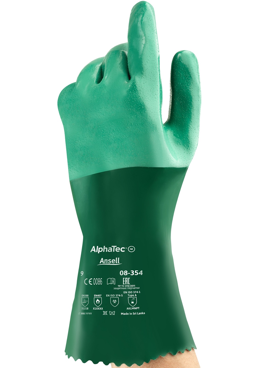 Ansell Scorpio 08-352 Chemical gloves