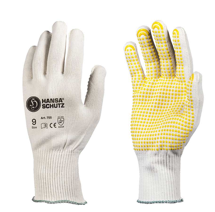 HansaTec 755 Dotted Glove with studs