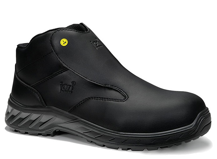 Jori jo_CLEAN 16671 Boots Slipper black MID ESD S3