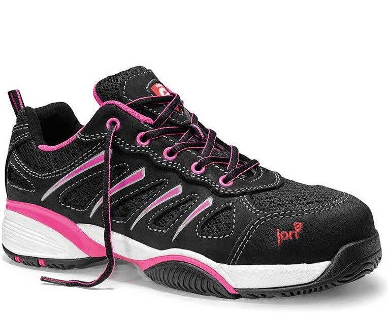 Jori Fit Lady Low 14121 low shoes S1P black-pink