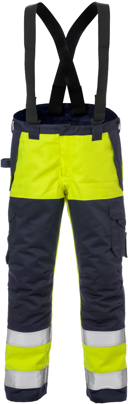 Fristads 125945 Flame High Vis winter trousers class 2 2588 FLAM