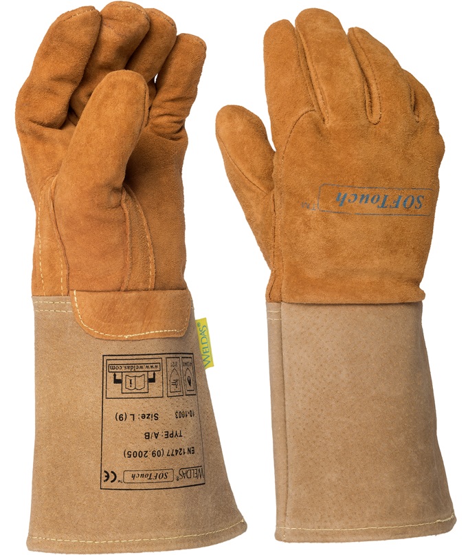Weldas 10-1003 Welder gloves made of pig full leather