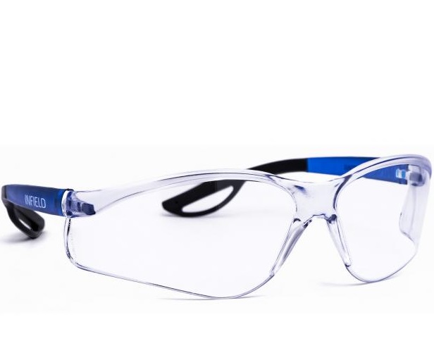 Infield Raptor 9062155 temple glasses blue clear