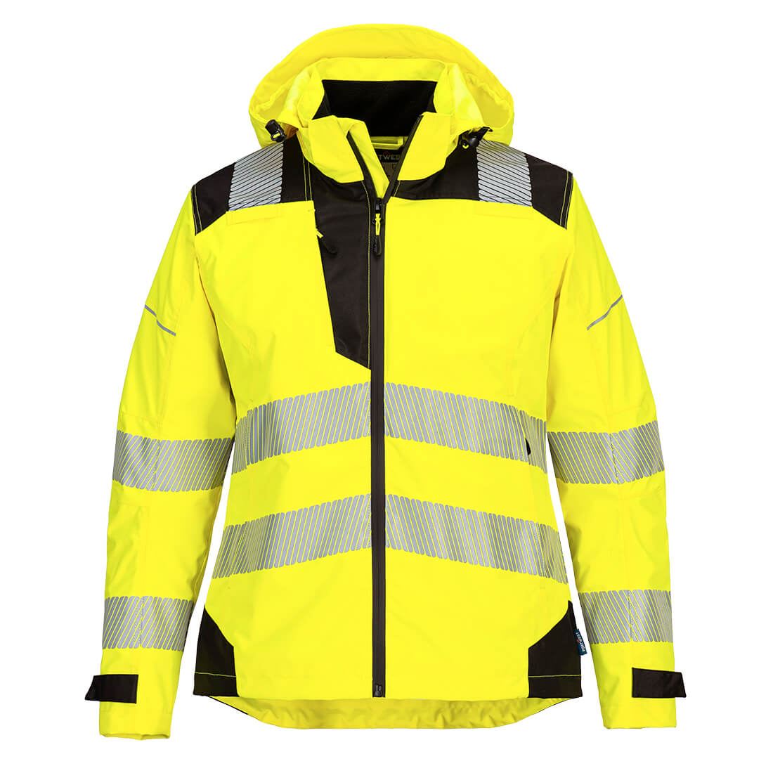 Portwest PW389 PW3 high visibility rain jacket for women
