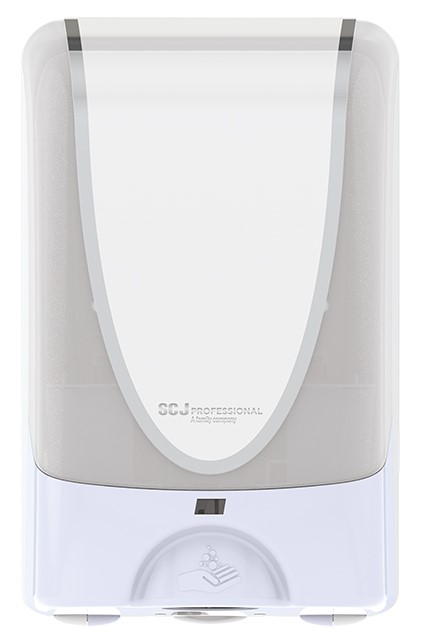 Deb TouchFree Dispenser Ultra with chrome TF2WHI, white, 1.2 liters