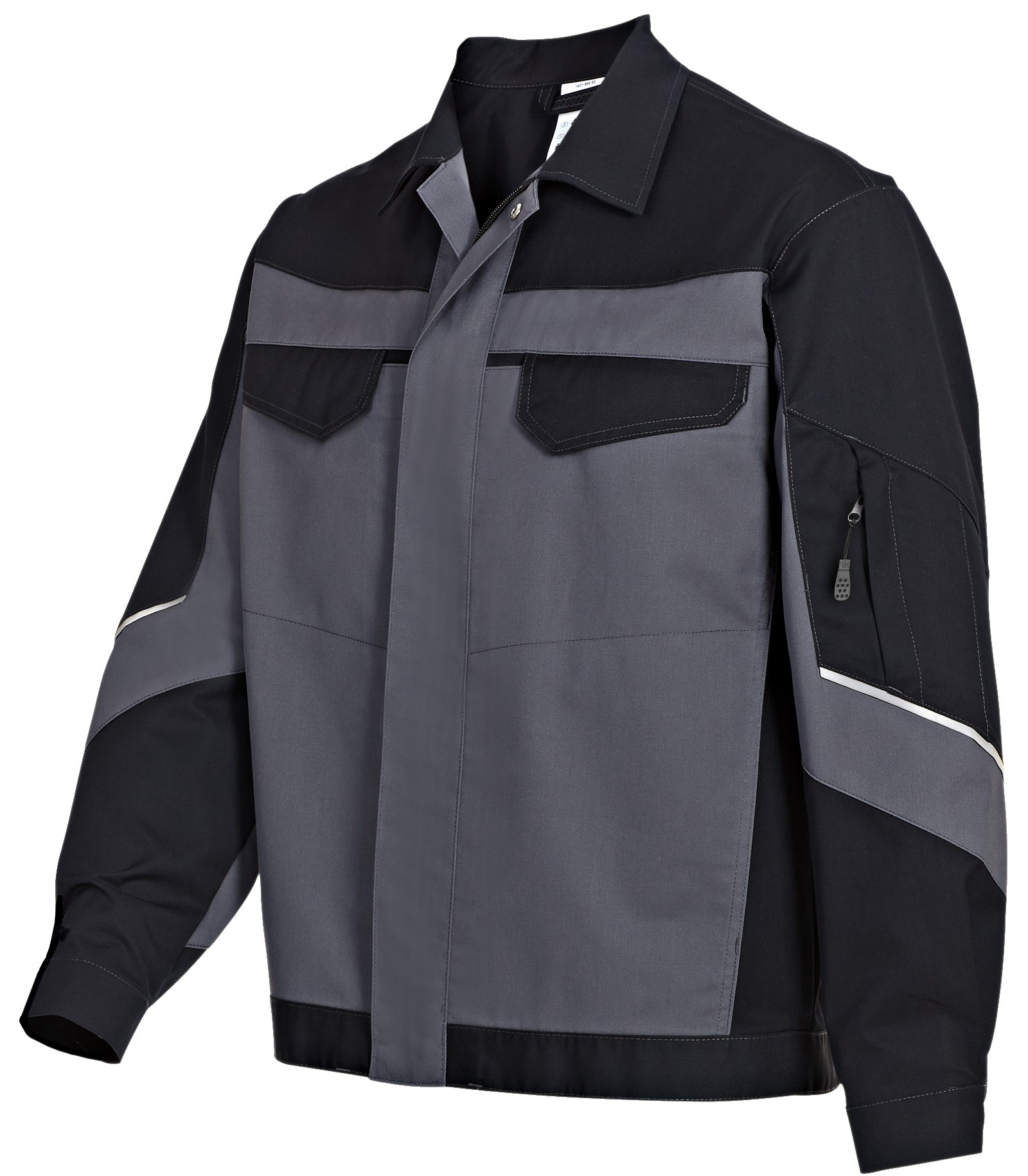BP 1607-559 Work jacket with concealed buttons Work &amp; Wash Color