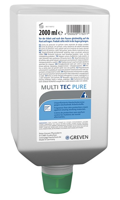 Greven Hautschutz-Lotion Ligana Multi-tec 2 Liter Varioflasche