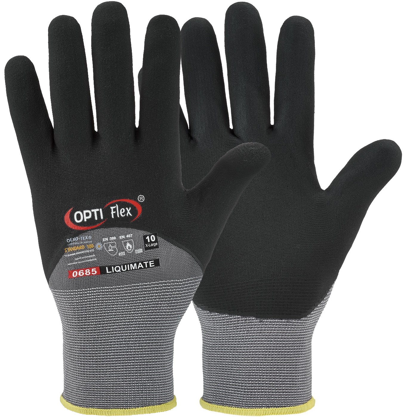 OPTI Flex 0685 Liquimate protective gloves PU nitrile