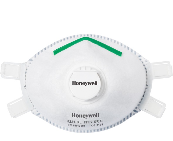 Honeywell Form mask series 5000-5221 with valve