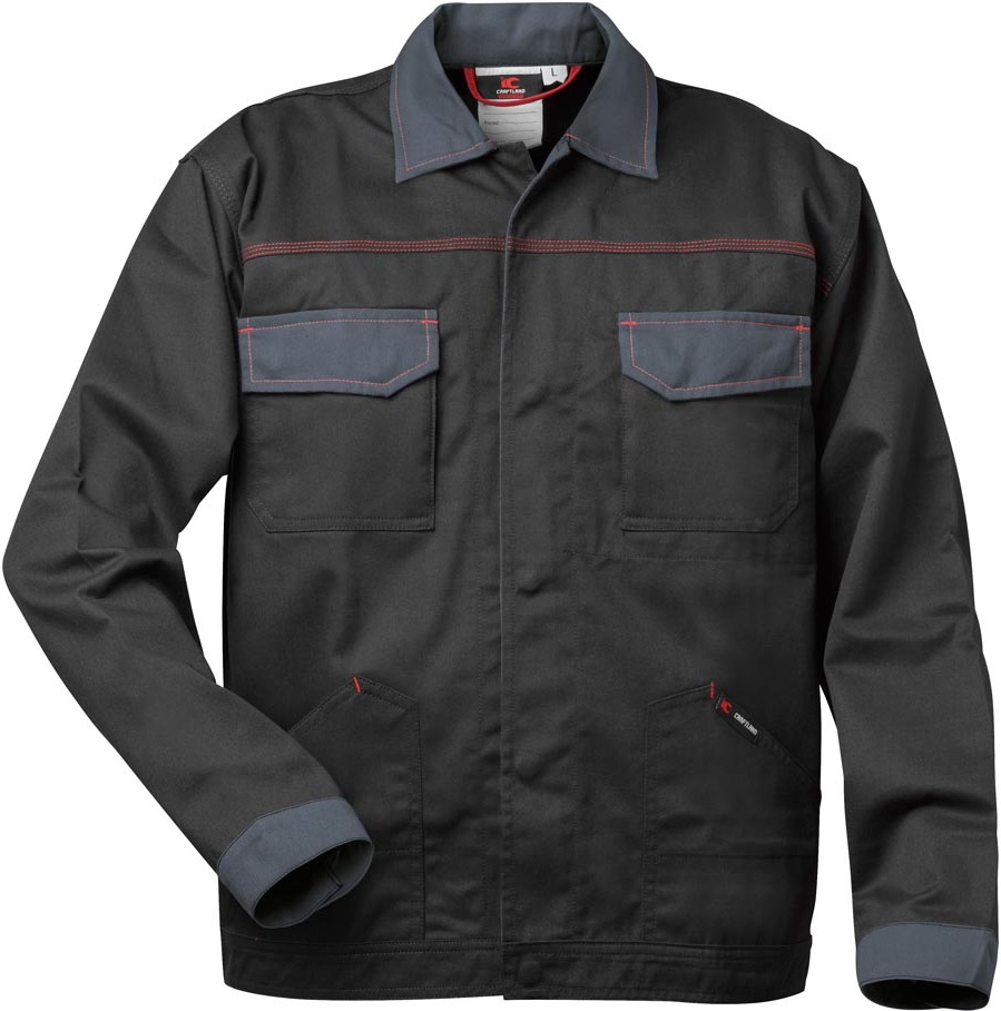 Craftland 22451 LOKEREN waistband jacket black-gray